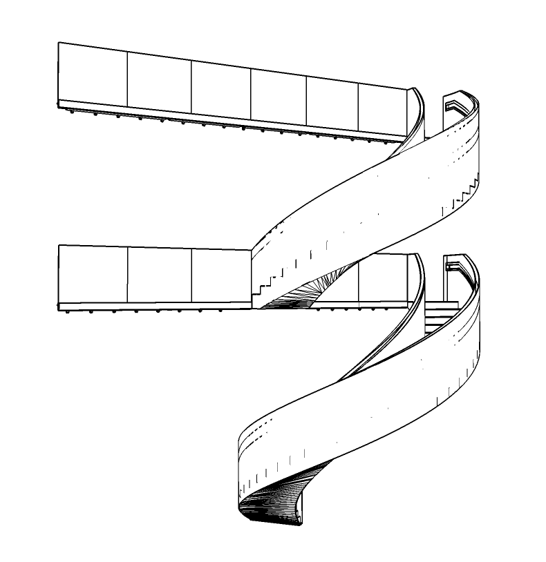 SPIRAL STAIRS sketch