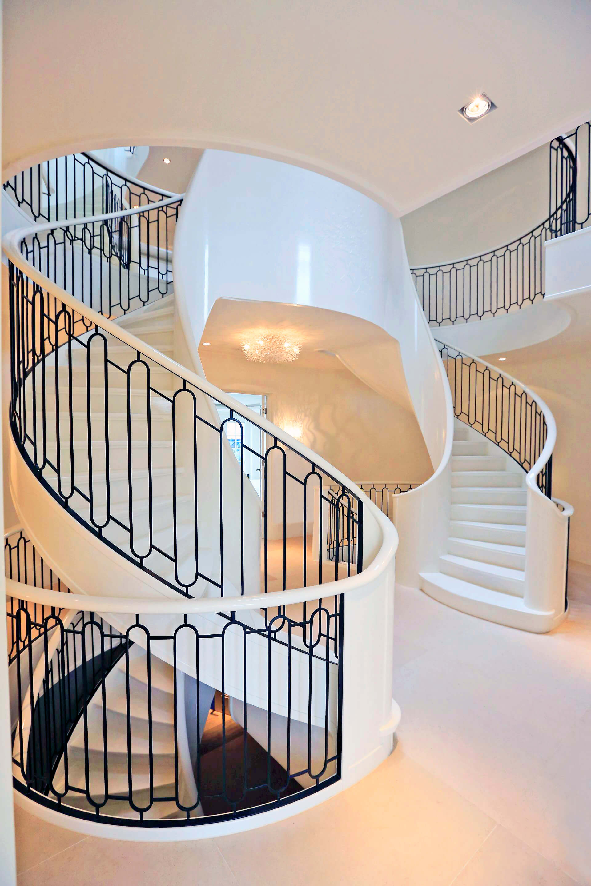 9 Spiral stairs