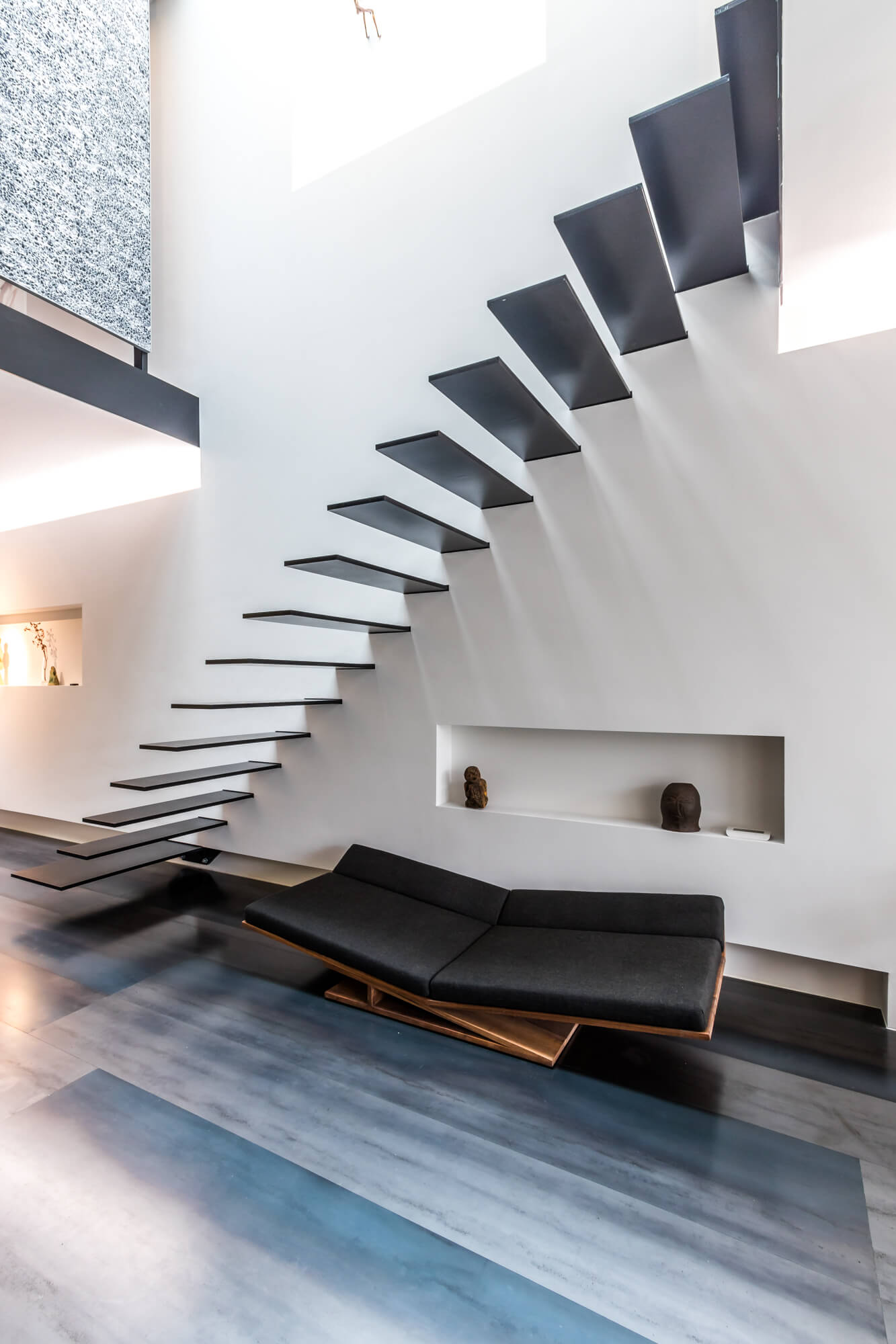 Zwevende trap categorie