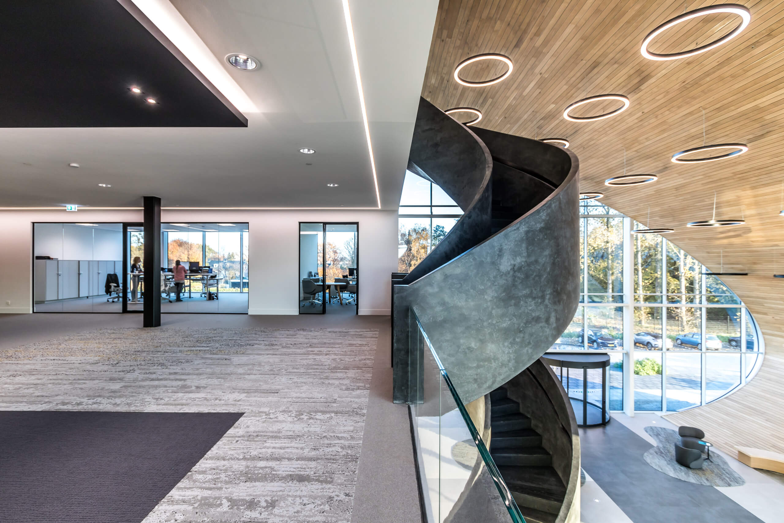 Zakelijke maatwerk trap